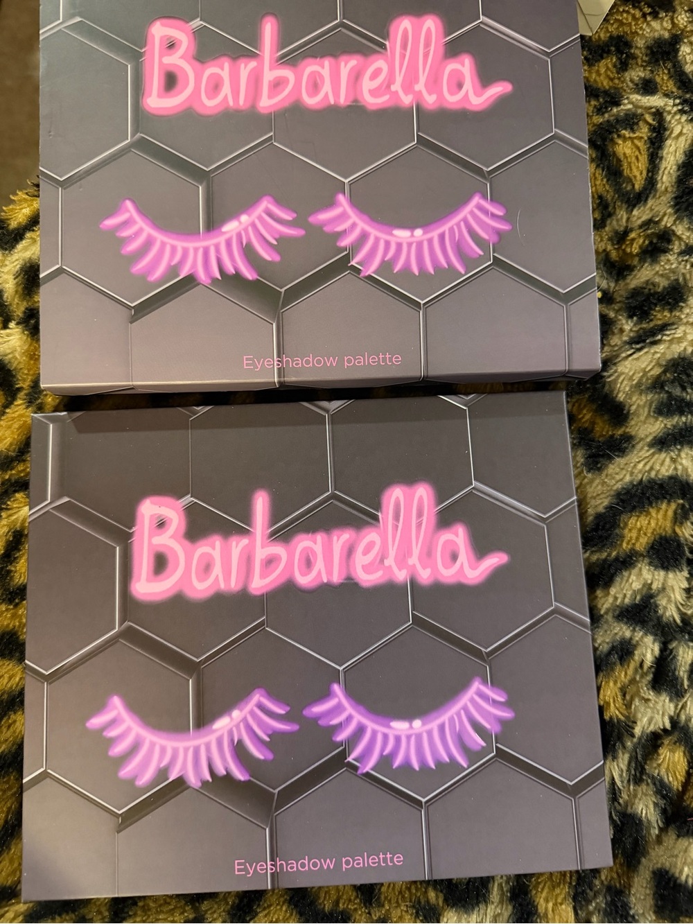 Barbarella Eyeshadow Palette - Pink & Purple Graphics